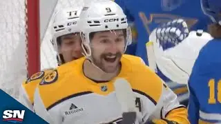 Filip Forsberg Gets Predators On The Board 27 Seconds In With Quick Wrister