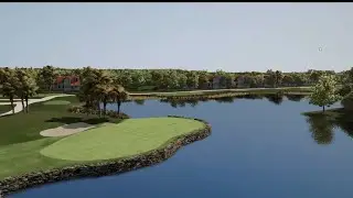 The Bear trap. The 15th at the PGA National.