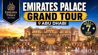 The $3 Billion Dollars Hotel l Emirates Palace, 7- Star Luxury Hotel Abu Dhabi l Mansoor Speaks