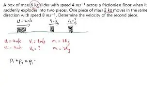 Momentum practice question