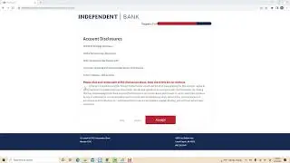 Open an Independent Bank Account Online