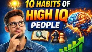 10 Habits of High IQ People | Boost Your Intelligence 🧠#education #motivational 
