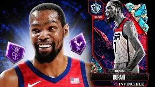 INVINCIBLE KEVIN DURANT IS AWESOME... BUT I STILL WISH HIS JUMPER WAS FASTER IN NBA 2K24 MyTEAM!!
