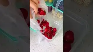 The refrigerator stores the crisper box