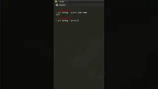 🎬Установите имя пользователя Git