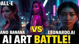 DALL&middot;E vs SEEDREAM vs NANO BANANA vs LEONARDO AI | Ultimate AI Art Battle!