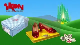 1:1 Scale Ruby Slippers Replica by Ikon Design Studio