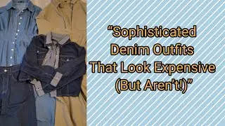 Sophisticated Denim Outfits That Look Expensive (But Aren't)