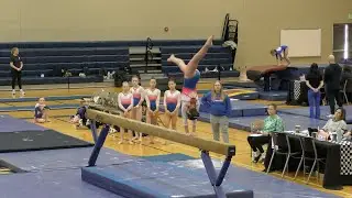 Sophia Battles Through Tough Meet | 2026 Route 66 Invitational (Floor 9.050, Vault Podium) #gymnast