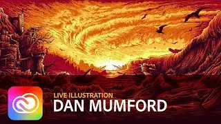 Live Illustration with Dan Mumford - DAY 3/3 | Adobe Creative Cloud