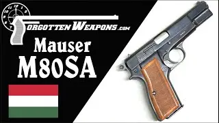 Mauser M80SA: Actually a High Power and Actually Hungarian