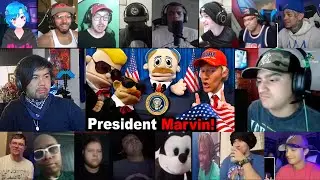 SML Movie: President Marvin! Reaction Mashup