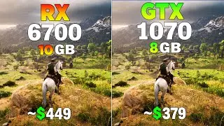 RX 6700 vs GTX 1070 - Test in 8 Games