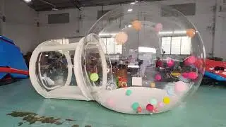 Outdoor Blow Up Party Clear Inflatable Bubble House Transparent Balloon House Dome Tent