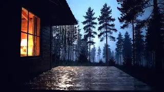 No Ads Rain and Thunder Nightscape &ndash; ASMR Storm Sounds to Calm Your Mind and Guide You to Sleep