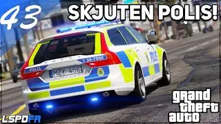 SVENSK POLIS I GTA 5 #43 POLIS SKJUTEN