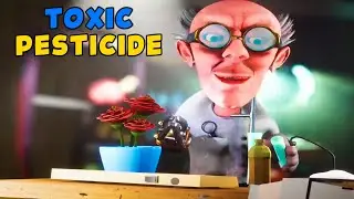 Mad Scientist - Strategy Games Gameplay Walkthrough  Level- 9  Toxic Pesticide