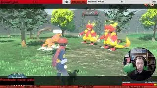 Legends Arceus: Massive Mass Outbreaks Shiny Magby & Alpha Mantine