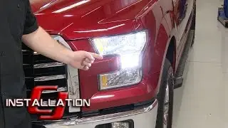 F-150 PUTCO Low Beam Headlight Bulb Silver-Lux LED H11 Cool White Pair Halogen 2015-17 Installation