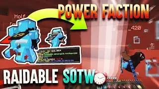 MAKING A POWER FACTION RAIDABLE ON SOTW IN UNDER 10 SECONDS *SOLO* | Minecraft HCF