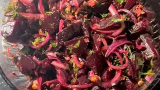 Pancarlı Rengarenk Salata.Yiyen bir daha istiyor🥗Colurful  Beetroot Salad #food #cooking #