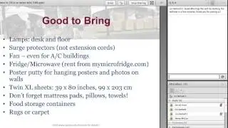 Penn Move-In Webinar 2014
