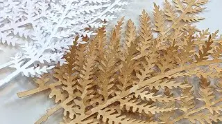 How to Tea Stain Paper Cutouts