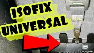 Como instalar ISOFIX  UNIVERSAL Coche antiguo 2021🥇‼️, instalacion y uso 2 años ✅