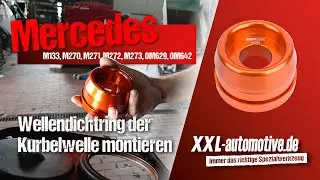 Mercedes M272: Wellendichtring der Kurbelwelle tauschen &ndash; So einfach geht's!