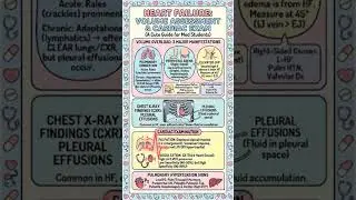 🫀 MASTER Heart Failure: HFrEF vs HFpEF & Clinical Secrets! 🤫💊 (High Yield Review) #cardiomed#shorts