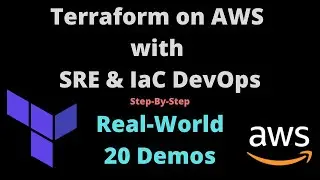 Terraform on AWS with SRE & IaC DevOps | Real-World 20 Demos