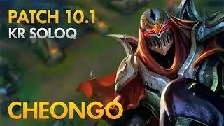 CheonGo - Zed Mid Lane - KDA 21/5/6