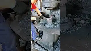 Folding and filling dumplings with bamboo for traditional food prep
