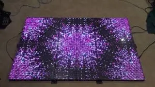 LED VIDEO Dance floor demo