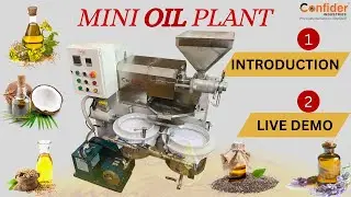 Confider Mini Oil Plant - Learn & start your #oil #mill business from anywhere. Call now 99099 98977