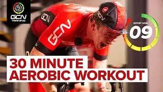 30 Minute Sprint and Threshold HIIT Indoor Cycling Cardio Workout | Get Fit Fast