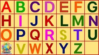 A to Z Alphabets with Voice Over by Students | Learn English Letters for Kids | एबीसीडी