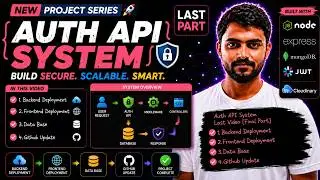 Build Auth API System | Deploy MERN App on Vercel, Render & MongoDB Atlas | Last Part