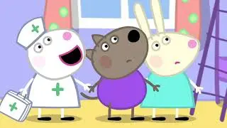 Peppa Pig Full Episodes Peppa Is Sick | Doctor Brown Bear visit | Peppa & Friends play Pretend