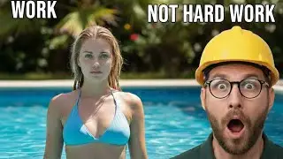Smart Work not hard work #civilengineering #pooldesign #engineering #funny #girlfunny #construction
