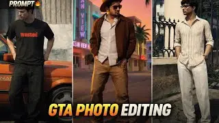 Trending GTA AI Photo Editing Prompt 😳 | GTA Style AI Photo Editing | Viral AI Prompt 2026
