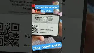 Code Cards, Tell me what you pull.  #codecards #pokemon #shorts