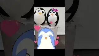 May Love find you 🐧💖#shorts #eggshellcraft #eggcraft #art #easteregg