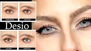 LENTI A CONTATTO COLORATE DESIO ATTITUDE COLLECTION REVIEW / Vuoi gli occhi azzurri per un concerto?