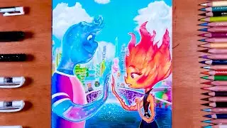 Drawing Elemental -  Ember & Wade