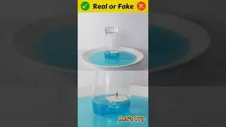 Rising Water Experiment 😂 #shorts