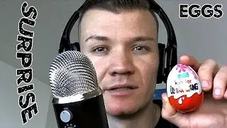ASMR 🔊 | [GER/ENG] - UNBOXIUNG KINDER SURPRISE EGG