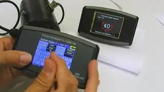 Radar Setup with Touchscreen Controller
