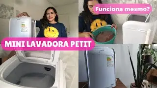 MINI LAVADORA PETIT de 1,2kg | Funciona mesmo?
