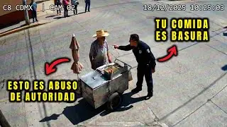 Policía Destruye Puesto de Tacos, Termina en la Cárcel en 1 Hora!